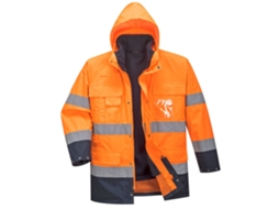 Bicolor Alta Visibilidade 3 Em 1 Lite / Amarelo Marinho / M Portwest