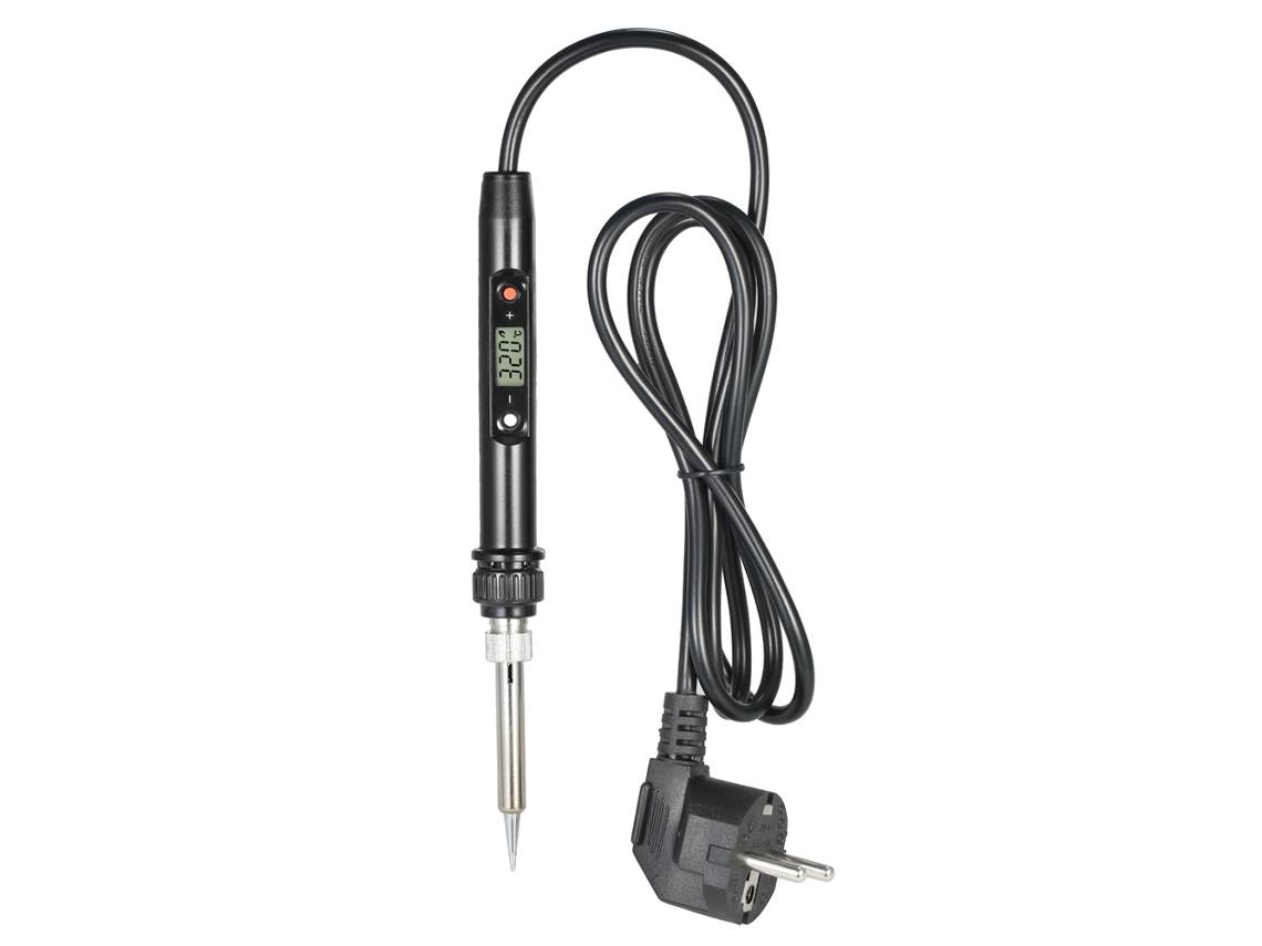 Ferramenta de Solda Elétrica Digital com LCD 80W | S/MARCA