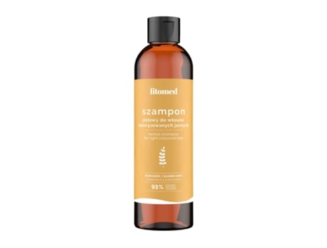 Shampoo Delicado Para Cabelos Coloridos Com Extrato De Girassol E Camomila, 250g. Fitomed