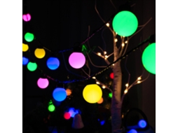 Cordão De Luzes Led, 5 M, 8 Modos, Tema De Natal, Para Festas, Casamentos, Janelas, Árvores E Composição Sazonal