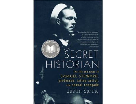 Livro Secret Historian de Justin Spring (Inglês)