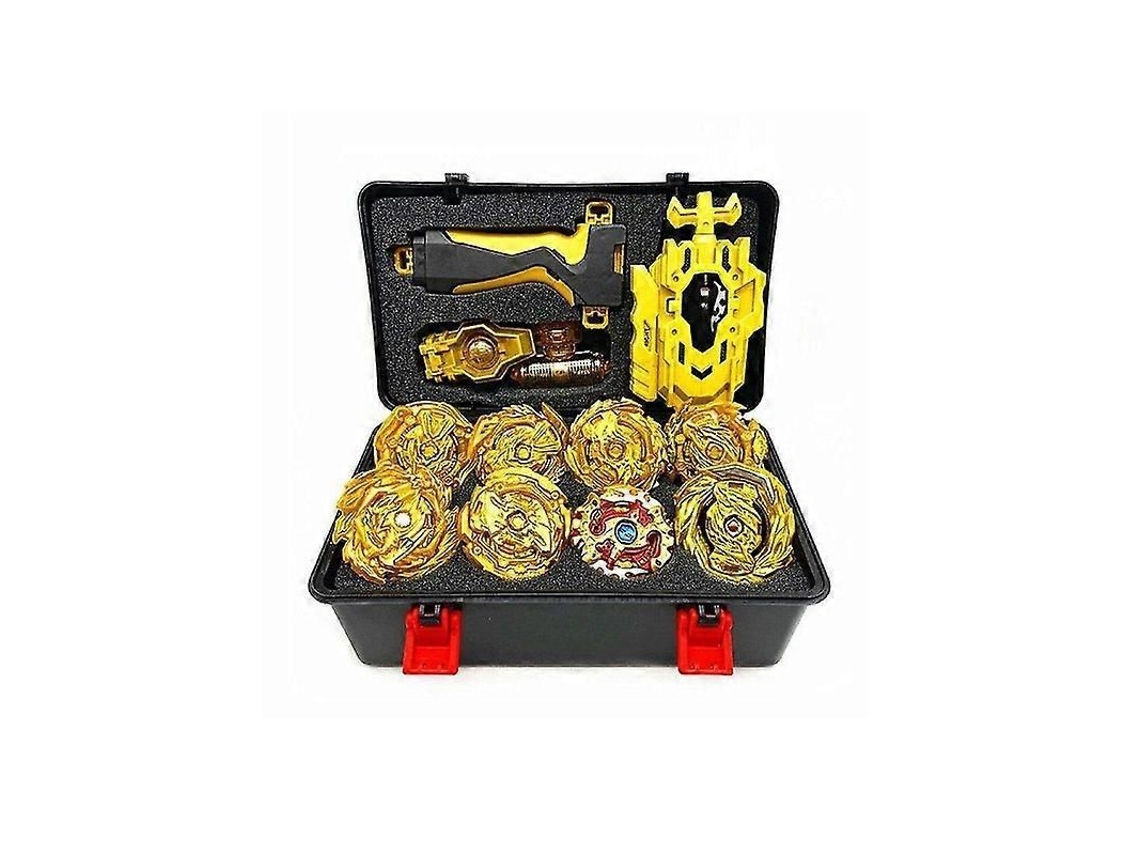Conjunto de 8 Beyblades CHARM