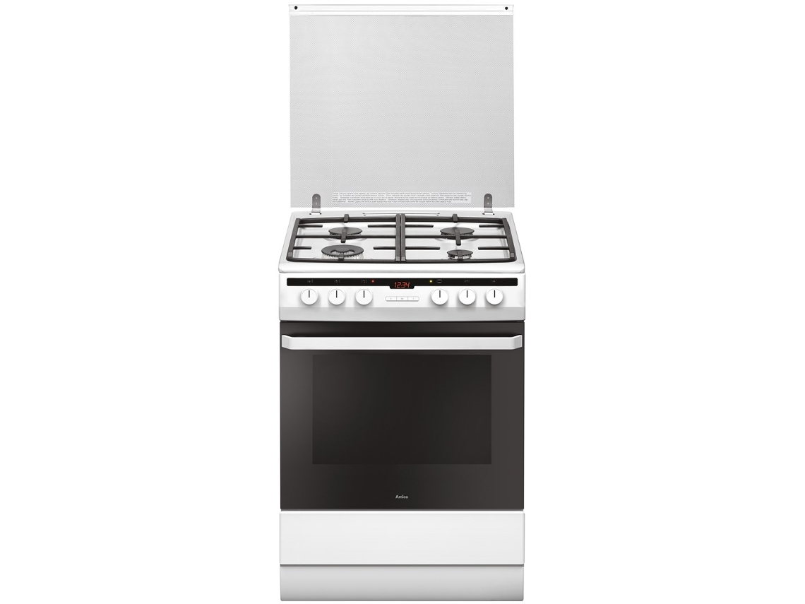 618ge3.39hzptadpna Fogão independente a gás branco A Amica (c)