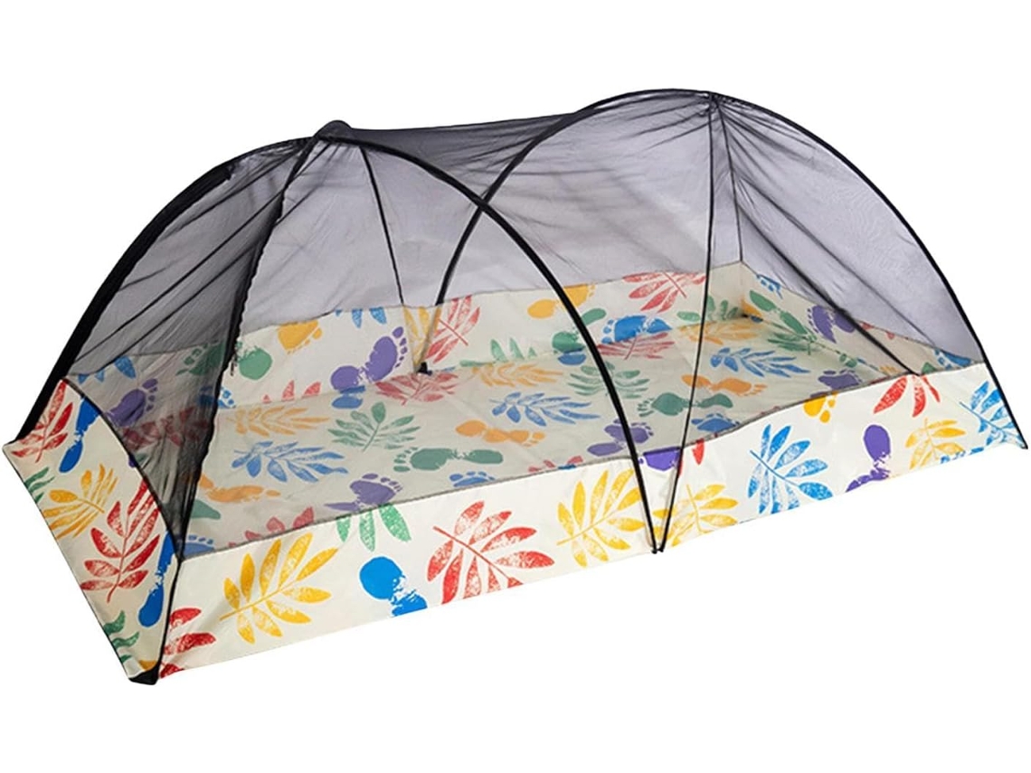 Rede De Proteção Dobrável Para Camping Com Tela Mosquiteira