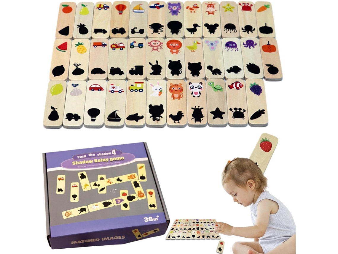 Jogo De Combinar Blocos , Jogo De Combinar Blocos | Brinquedo Educativo Interativo De Madeira Para Gokoco