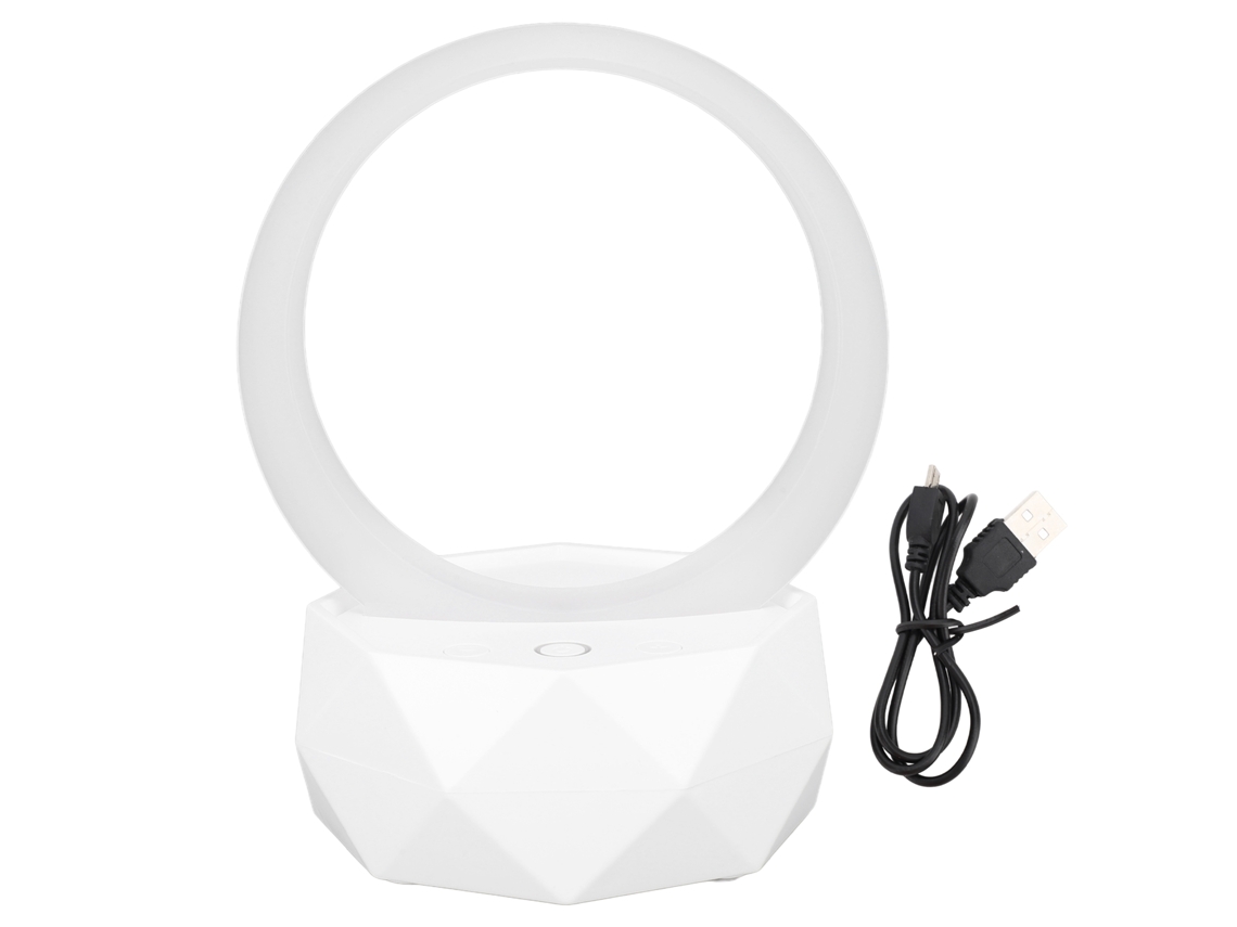 Rebe-luz Noturna Alto-falante Bluetooth Portátil Recarregável Sem Fio Para Mesa De Noite Lar Viagem