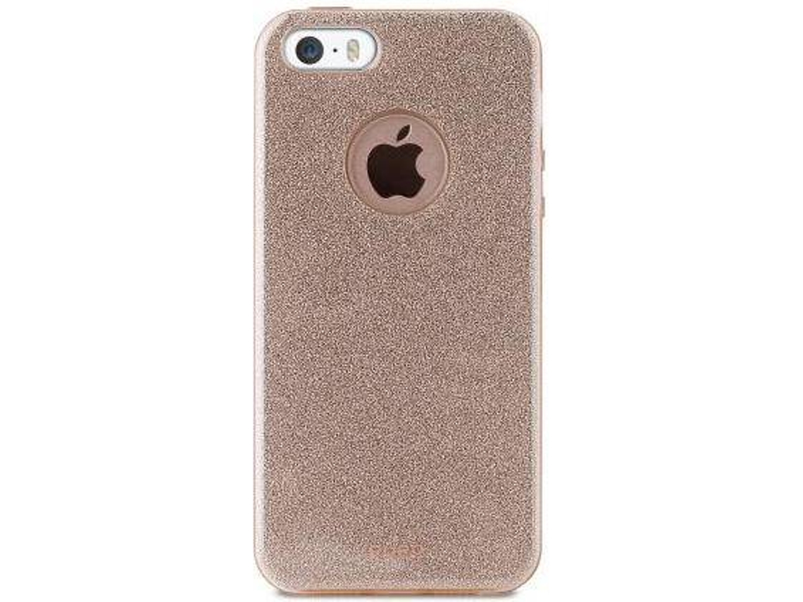 Capa iPhone 5, 5s, SE PURO Shine Dourado