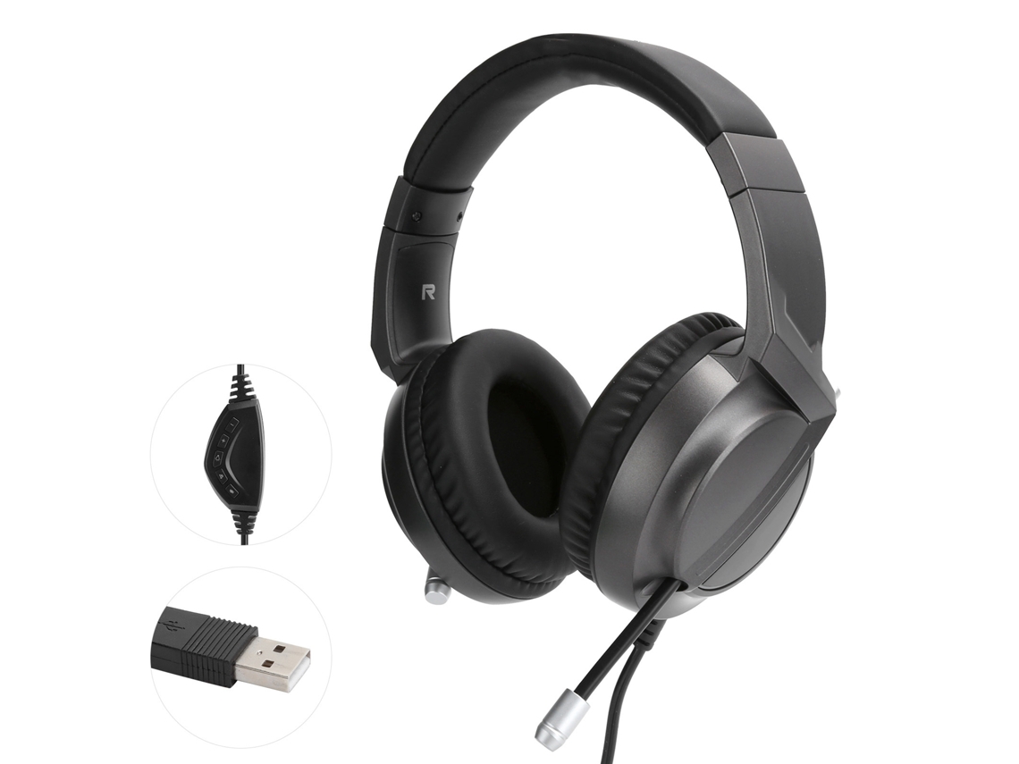 2026 fone de Ouvido Gamer com Fio Ajazz Ax365 Rgb