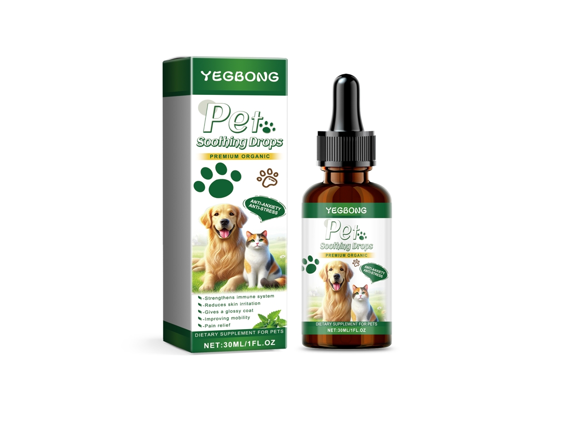 Gotas Calmantes Orals para Pets Ansiedade Estresse