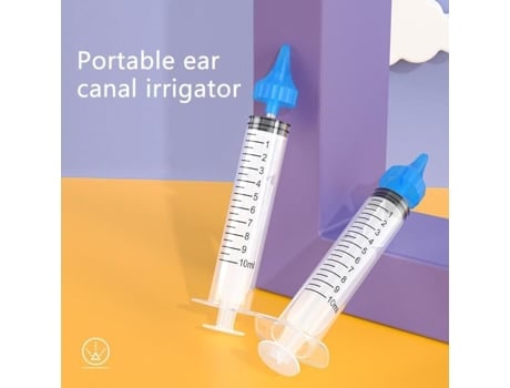 Seringa Para Limpeza De Ouvidos Seringa Para Extração De Cera 10ml Betteve