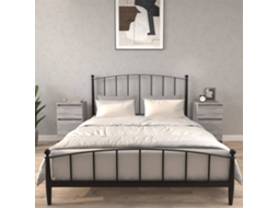 Vidaxl Mesas De Cabeceira 2 Pcs 40x35x70 Cm Cinzento Sonoma