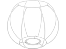 Elegante Estrutura Metálica Para Luminárias De Teto E Mesa Do Tipo "faça Você Mesmo", Fácil De Usar E