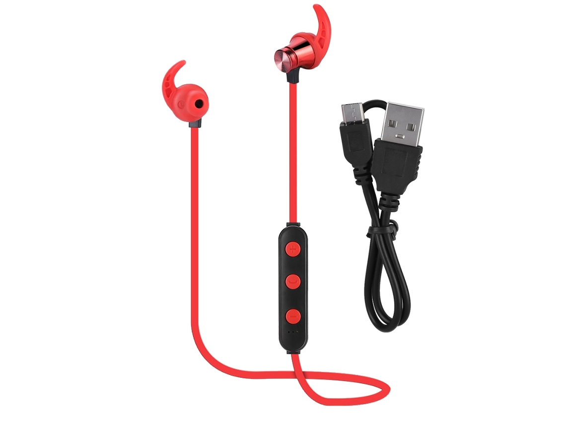 Fones Bluetooth esportivos com cancelamento de ruído e atração magnética LAXISCREED