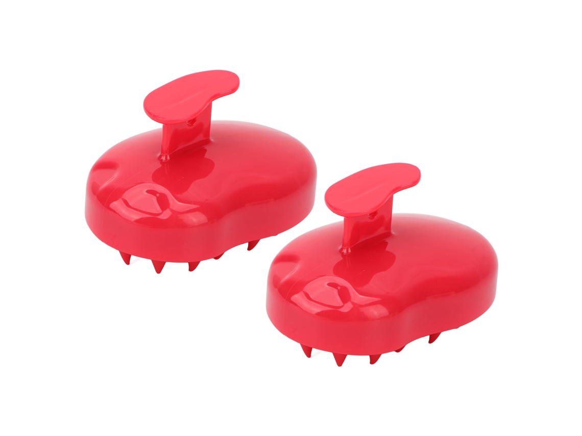 Peças De Escova Massageadora Para Cabelo E Couro Cabeludo, Silicone, Ideal Para Banho Em Casa Vante