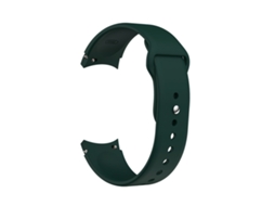 Bracelete Silicone para Samsung Galaxy Watch 4 e Watch 4 Classic com Fivela Reversa Verde XIAOMOYU (40/44mm)