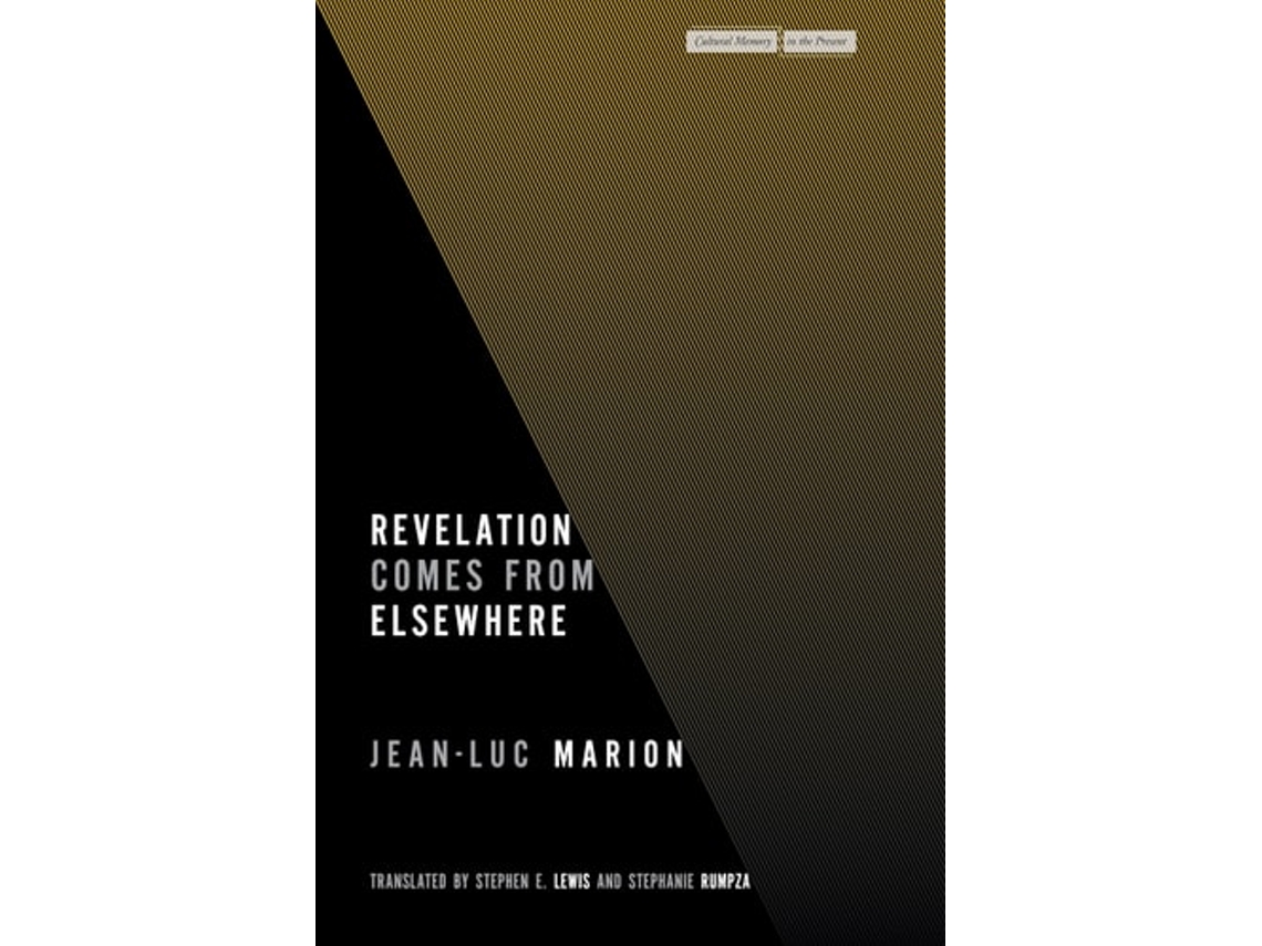 Livro Revelation Comes from Elsewhere de Jean-Luc Marion (Inglês)