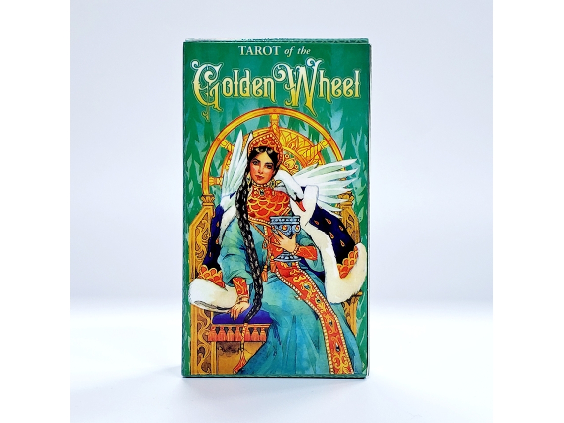 Novo Jogo de Cartas de Tarô Roda Dourada MDUG