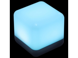 Luminária Noturna Cubo Recarregável Com Cabo Usb, De Mesa Led Para
