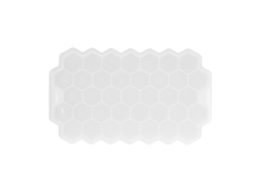 Mold de Gelo 37 Células LAXISCREED com Tampa Silicone