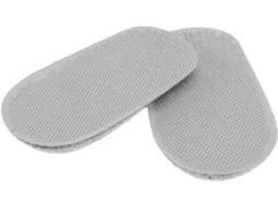 Packove 1par De Palmilhas Invisíveis Com Elevação Calcanhar, Amortecimento De Impacto, Design Respirável E Proteção Para