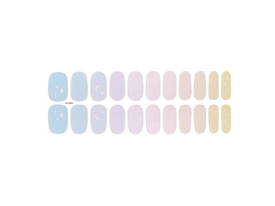 Adesivos De Unhas Completos Para O Dia Dos Namorados, Tiras De Esmalte, Decalques Adesivos Para Decoração De Unhas Diy Hengrongshen