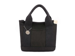 Bolsa tote casual Gilmore Glee, vários bolsos, grande capacidade, lona AQUAFORGE
