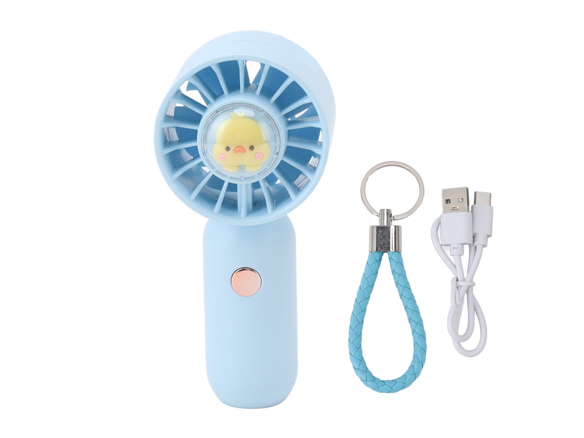 Ventilador Compacto Recarregável Usb Laxiscreed Para Estudantes, Escritório Ou Atividades Ao Ar Livre