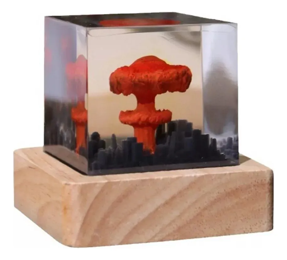 Nova Lâmpada De Explosão Nuclear Em Forma De Cogumelo, Modelovayotoy