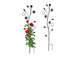 Treliça De Aço Resistente Às Intempéries Para Plantas Trepadeiras Com Design Floral E De Pássaros Vintage