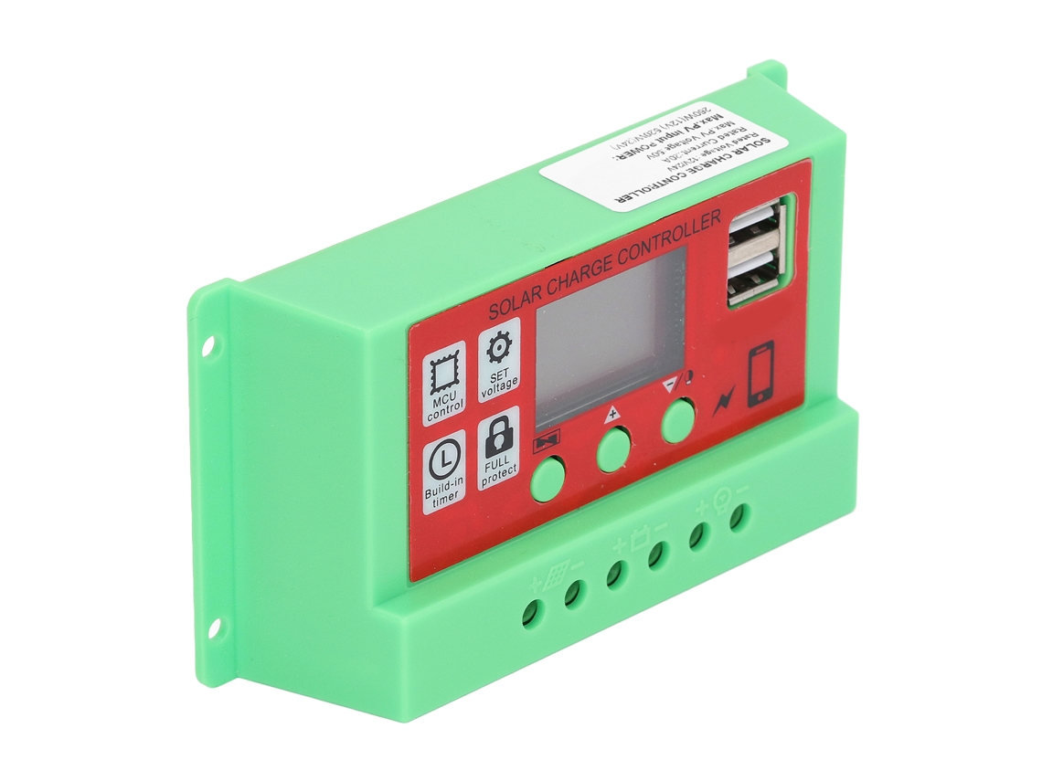 Controlador de Carga Solar PWM com LCD para Casa Inteligente S/MARCA
