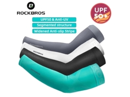 Preta G Rockbros Manga Proteção Braço Respirável Secagem Rápida Uv Upf50 Ciclismo Esportes Tecido Resistente Sol Atividades Físicas