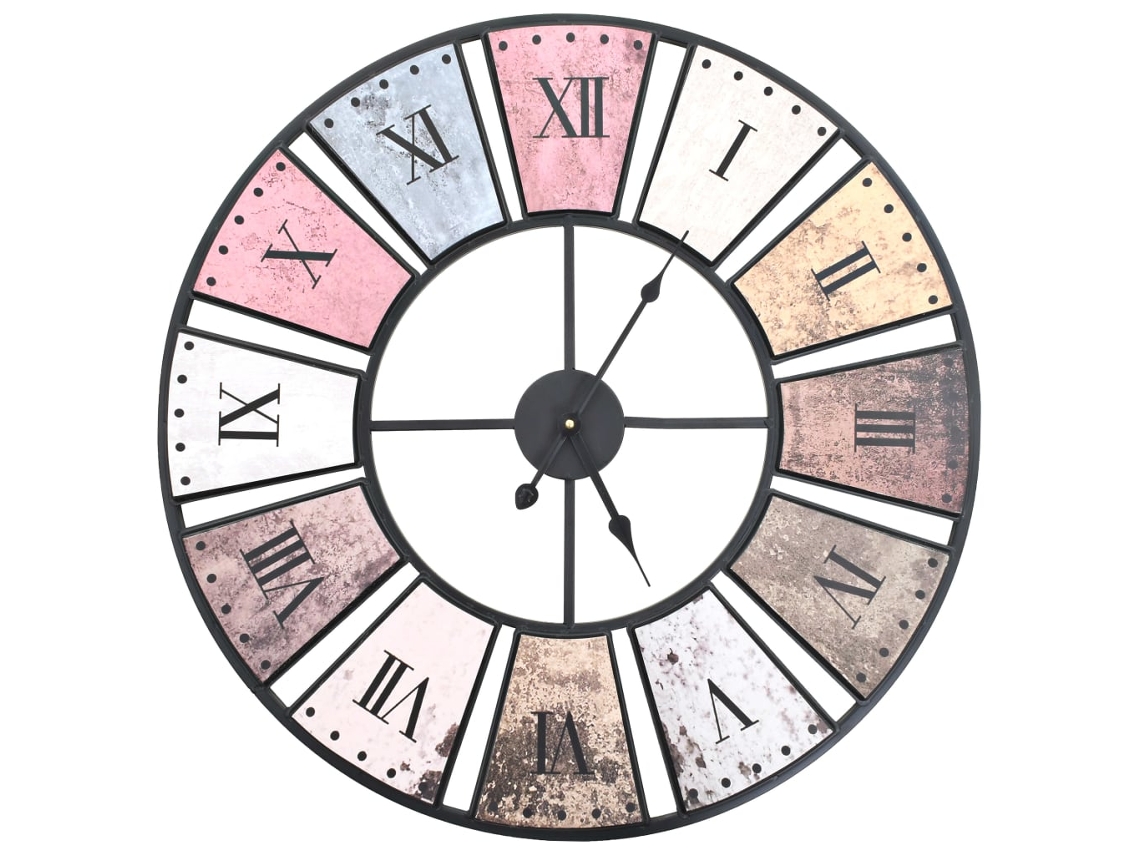 Wall Clock, Wall Clocks Vidaxl Multicolor Metal (n/a)