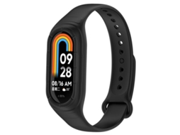 Pulseira Xiaomi Mi Band 8, TPU Preto, Proteção Flexível