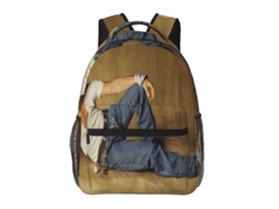 Mochila Johnny Depp B55 Para Estudantes, Leve E Resistente, Impermeável E Com Alça De Ombro Ajustável.