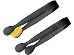 Conjunto De 2 Pinças De Açúcar Em Aço Inoxidável Para Bar, Servir E Aperitivos.