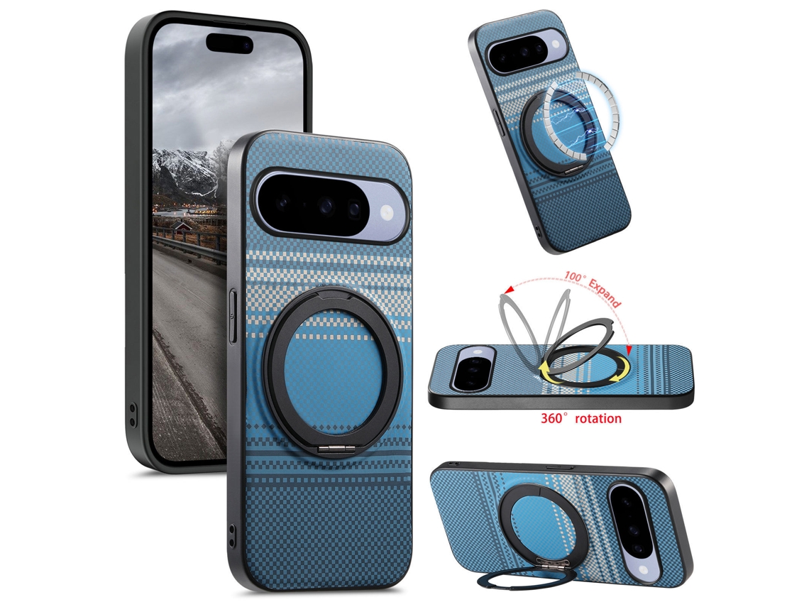 Capa Hibbent Magnética Para Google Pixel 11 Pro Xl (azul)