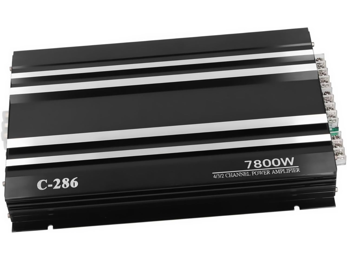 Amplificador De Áudio Para Carro, Canais De Alto-falantes E Subwoofer, Sistema Estéreo, Entradas Auxiliares, Usb