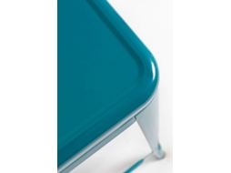 Pack 6 Bancos Torix Baixos 65 Cm - Verde-azulado