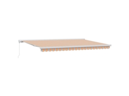 Conjunto 1 Toldo Retrátil Vidaxl Multicolorido Lona (500 × 300 Cm)