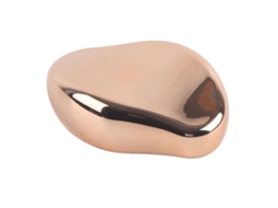 Depilador manual portátil e indolor para costas, pernas, braços e peito, com função esfoliante e acabamento dourado.