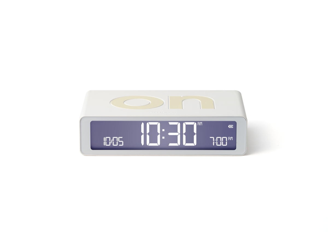 Despertador LEXON FLIP Classic (Branco) 