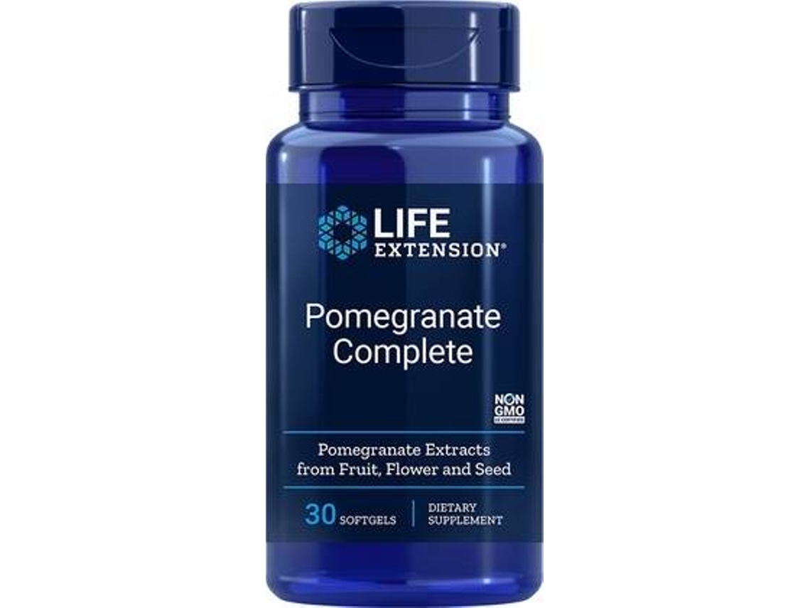 Suplemento Alimentar LIFE EXTENSION Extrato De Granada (30 pérolas)