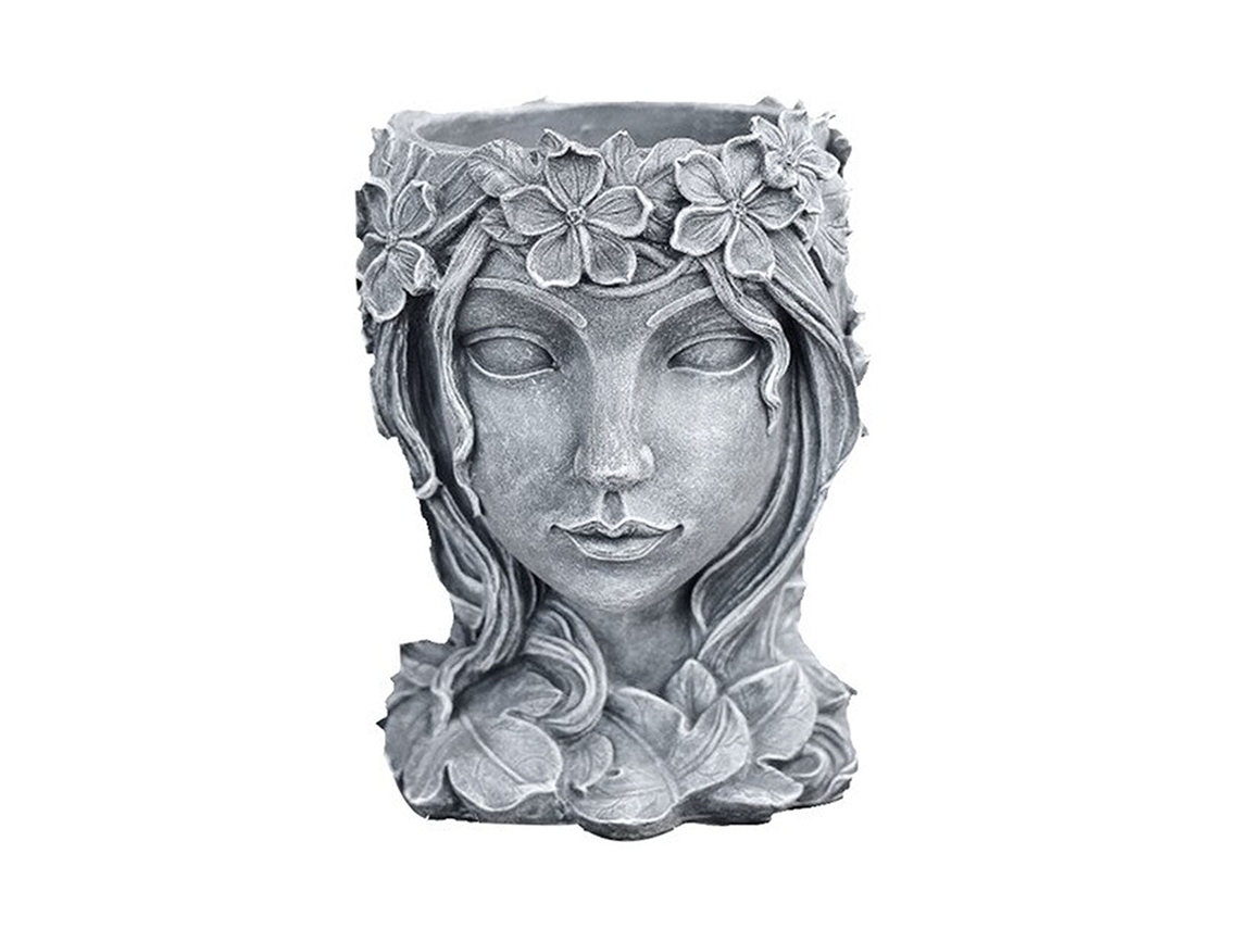 Vaso Decorativo Resistente Respirável Jardim Casa Balcão