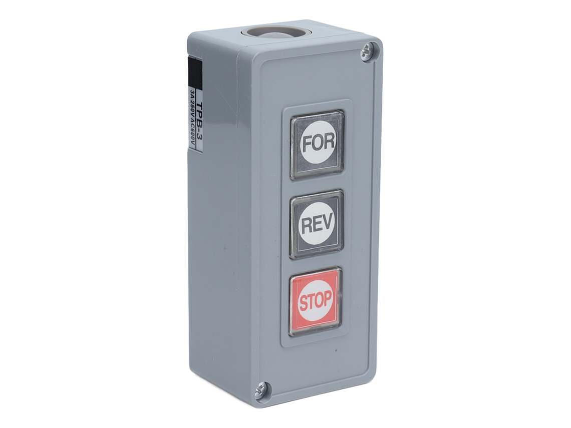 Caixa de Controle de Energia com Interruptor Push button Autoressetável Ac