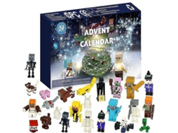 Calendário De Adviento 2024 Caixa De Sorpresas 24 Dias Blocos De Construção Figuras Minecraft Brinquedo Natal