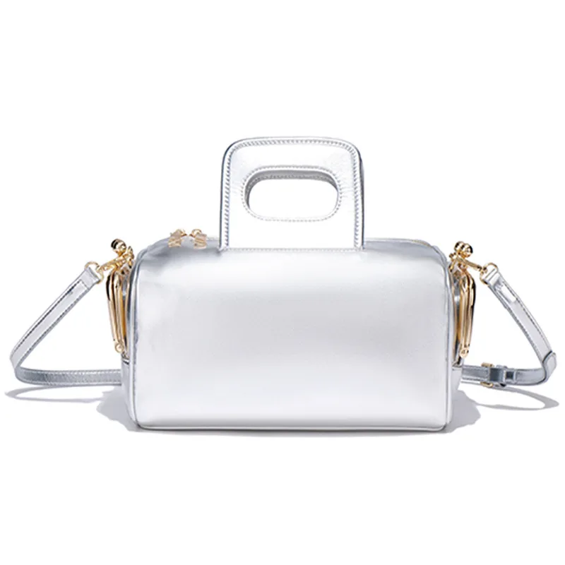 Bolsa Feminina De Luxo Com Fivela, Em Couro Pu De Alta Qualidade.