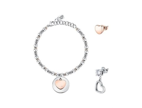 Parure Romântica Love Lps20asd04 La Petite Story (pulseira, 2x Brincos Simples)