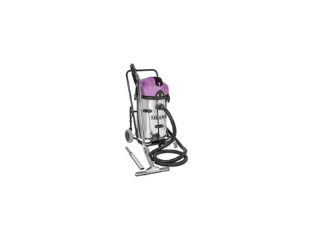 Aspirador Especial para Limpeza de Chaminés em Aço Inox Jet 60 I Dr 50 Litros 230V 2X 1200W 20402049 SIDAMO