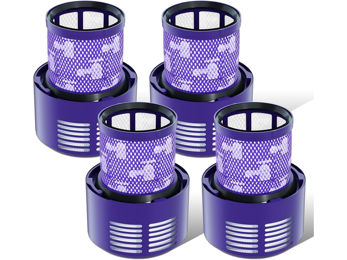 Acessórios Aspirador De Pó Para Dyson V10, Kit De Substituição De Filtros Com 4 Pcs Cuich