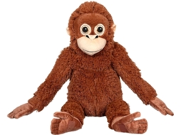 Macaco De Pelúcia Fofo E Aconchegante, 66 Cm Altura, Em Pose